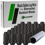 Dpaccessories Black M14x1.5 Lug Nuts For Aftermarket Wheels - Closed End Duplex. Fixed Price $99.85.