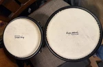 Tycoon Natural Bongos Set Wood Latin Percussion Drums. Fixed Price $105.82.
