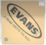 New Evans Mx2 Black Series 30" Marching Bass Drum Head, Bd30mx2b, Old Logo. Fixed Price $70.00.