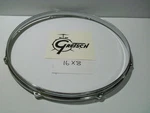 Gretsch Usa Snare Drum Hoop 16" 8 Hole Batter Side Chrome Die Cast Nos. Fixed Price $99.99.