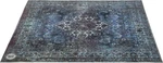 Vintage Persian Style Drum Rug 5.34' X 4.65' - Blue. Fixed Price $124.99.