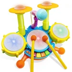 Drum Set For Toddlers, Kids Musical Instruments, Toys Boy Birthday Gifts,.... Fixed Price $72.27.