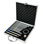 Solfeggio Tuning Fork Set - 10 Silver Forks Perfect For Dna Healing Wi.... Fixed Price $115.39.