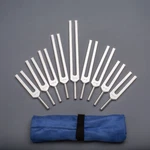 Solfeggio Tuning Forks With Activator By Omnivos - Made In The Usa. Fixed Price $169.00.