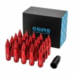 Osias 20pcs M12x1.5 Racing Wheel 60mm Lug Nuts With Socket Key For Honda Red. Fixed Price $19.99.