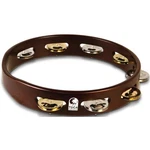 Toca Acacia Wood Tambourine 10" Single Row. Fixed Price $24.99.