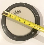 Remo 6 Inch Drum Practice Pad - Tunable, Grey, Ambassador Coated Drumhead. Fixed Price $21.83.