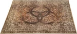 Vintage Persian Style Drum Mat 6' X 5.25' - Amber Bonzo. Fixed Price $149.99.