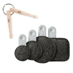 Tandem Drums Dr-x4-fmix-gry Drops Drum Damper Pad Set + Keychain. Fixed Price $75.32.