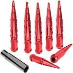 Hunting Horse 20pc Spike Lug Nut 12x1.5 Red 4.4 Tall Offroad Extended Metal. Fixed Price $116.21.