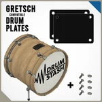 Gretsch Catalina Drums 3d Printed Bass Masking Plate Set, Color Options. Fixed Price $13.99.