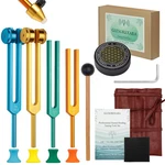 Tuning Forks For Healing Set: 4-color (136.1hz,128hz,256hz,384hz.... Fixed Price $51.33.