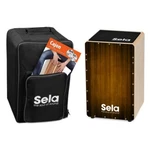 Sela Varios Cajon Bundle With Bag, Pad Brown. Fixed Price $189.99.