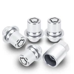 M12 X 1.5 Wheel Lock Lug Nut Set, 00276-00900 Anti-theft M12x1.5, Silver. Fixed Price $26.62.