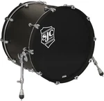 Sjc Custom Drums Navigator Bass Drum - 18 Inches X 22 Inches, Ghost Black. Fixed Price $749.99.
