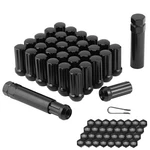 M14x1.5 Lug Nuts 14x1.5 7 Spline M14 X 1.5 Black 2'' Tall 32 Pack 2 .... Fixed Price $39.01.