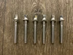 Ddrum Drum Tension Rods 59mm Screws Tom Hardware Spares X6 #fb97. Fixed Price $8.11.