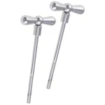 Rogers Bow Tie Bass Drum T-rods. Fixed Price $27.00.