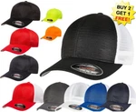 Flexfit Classic Fitted 6-panel Omnimesh Baseball Cap Trucker Hat New!. Fixed Price $7.97.