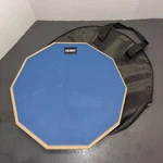 Lolunut Drum Practice Pad 2-sided Silent Uk Soft Rubber Wooden. Fixed Price $26.00.