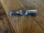 Two Ludwig P33 Die Cast Snare Drum Butt Plate For P85, P86, P80. Fixed Price $24.00.