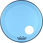 Remo Powerstroke P3 Colortone Blue Bass Drumhead - 24 Inch With Port Hole. Fixed Price $63.95.