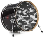 Vinyl Decal Skin For 26" Bass Kick Drum Heads Wraptorcamo Digital Camo Gray. Fixed Price $47.95.