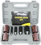 Big Horn Sanding Drum Set For Drill Press With 4 Sizes And Sleeves 80 Grit. Fixed Price $26.59.