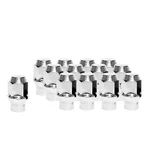 7/16-20 Extra Thread Lug Nuts, Hunting Horse 20 Pack 1.44" Tall 3/4" Hex Coni.... Fixed Price $39.44.