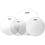 Evans G2 Clear Tom Heads With Free 14 In. Hd Dry Snare Head 10, 12, 16. Fixed Price $77.99.