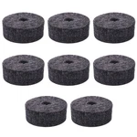 A-xctoe Round Soft Grey Cymbal Stand Felt Washer Replacement For Drum Set Of 8. Fixed Price $14.44.