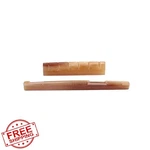 Alnicov 2pcs Camel Bone Guitar Bridge Saddle Nut, Acoustic Folk Black. Fixed Price $34.99.