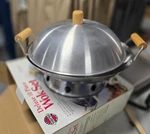 Norpro 10-piece Wok Set, Silver, 14 Inch - Unused. Fixed Price $45.00.