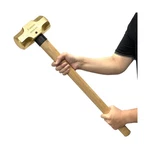 Wedo Brass Sledge Hammer With Wooden Handle, 20lb, 900mm, 35.5". Fixed Price $477.99.