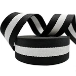 Dortrue Polyester Webbing Strap 1.5 Inch Wide Inch, Striped Webbing-a13. Fixed Price $21.32.