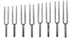 Eisco Labs Scientific Steel Tuning Forks, Set Of 8 (scientific Pitch, C4 = 25.... Fixed Price $59.55.