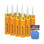 Masterseal Np1 White 10.1oz Polyurethane Sealant- Pack Of 12 With Awf Pro Glo.... Fixed Price $101.29.