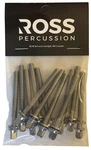 Tension Rods For Drums - Ross Percussion 2 Inch Other Sizes Avail.. Fixed Price $37.14.