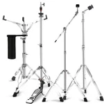 Straight Cymbal Stand + Boom Hi Hat Snare Drum +.... Fixed Price $151.43.