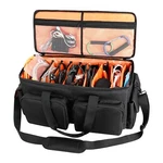 Saviour Dj Cable File Bag, Detachable Padded Bottom And Dividers, Travel Gig. Fixed Price $64.99.