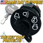 Ignition Switch Fits Dixon Husqvarna Craftsman Jonsered Ayp 539107541 2 Keys. Fixed Price $12.99.