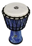 Latin Percussion 10-inch Rope Tuned Circle Djembe With Perfect-pitch Head - Blue. Fixed Price $124.99.