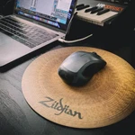 Zildjian Cymbal Mouse Pad. Fixed Price $13.36.