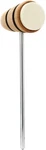 Low Boy Felt Daddy Bass Drum Beater - Natural W/ Black Stripes. Fixed Price $40.00.