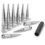 Kingway M14x1.5 Spike Lug Nuts Chrome 24 Piece Set Truck Wheel. Fixed Price $89.99.