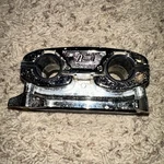 Pearl Bass Drum Double Tom Mount Holder. Fixed Price $45.00.