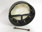 Roosebeck Tunable Wood Bodhran Drum T-bar 14 X 5" - Black. Fixed Price $139.99.