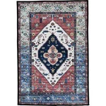 Ahead Tribal Persian Drum Rug Red/blue. Fixed Price $124.99.