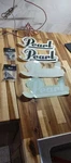 Pearl Drums 1990's Decals & Tuning Keys Unused Sticker. Fixed Price $50.00.