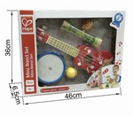 Wooden Musical Instruments For Toddlers 5-piece Kids Music Set With Xylo. Fixed Price $40.90.